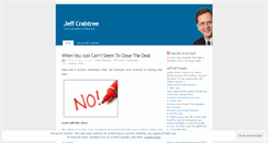 Desktop Screenshot of jeffcrabtree.wordpress.com