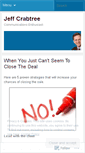 Mobile Screenshot of jeffcrabtree.wordpress.com