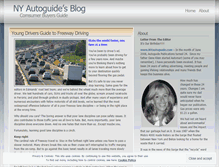 Tablet Screenshot of newyorkautoguide.wordpress.com