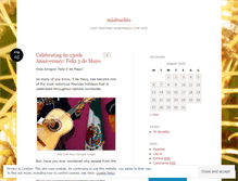 Tablet Screenshot of miabuelita.wordpress.com