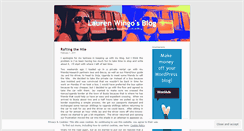 Desktop Screenshot of laurenwingo.wordpress.com