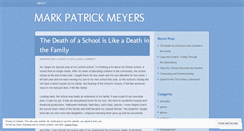 Desktop Screenshot of markpmeyers.wordpress.com