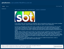 Tablet Screenshot of globalhunters.wordpress.com