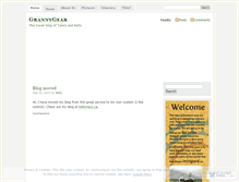 Tablet Screenshot of grannygear.wordpress.com