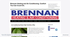 Desktop Screenshot of brennanheatingandairconditioning.wordpress.com