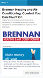 Mobile Screenshot of brennanheatingandairconditioning.wordpress.com