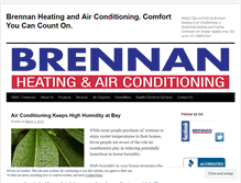 Tablet Screenshot of brennanheatingandairconditioning.wordpress.com