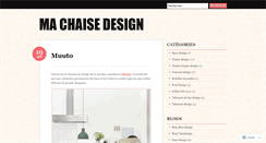 Desktop Screenshot of chaisedesign.wordpress.com