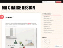 Tablet Screenshot of chaisedesign.wordpress.com