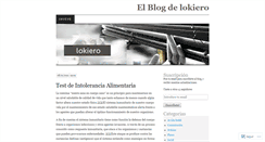 Desktop Screenshot of lokiero.wordpress.com