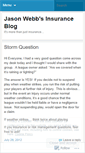 Mobile Screenshot of insurancewebb.wordpress.com