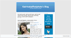 Desktop Screenshot of katrinakaifhotphoto.wordpress.com