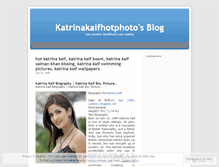 Tablet Screenshot of katrinakaifhotphoto.wordpress.com