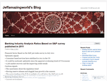 Tablet Screenshot of jeffamazingworld.wordpress.com