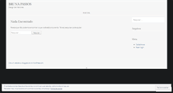 Desktop Screenshot of brunapassos.wordpress.com