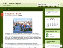 Tablet Screenshot of greeneagles.wordpress.com