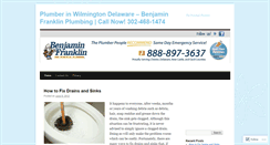 Desktop Screenshot of benfranklinwilmington.wordpress.com