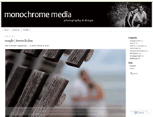 Tablet Screenshot of monochromemedia.wordpress.com