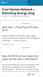 Mobile Screenshot of coolgamesnet.wordpress.com