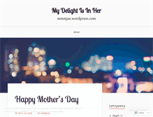 Tablet Screenshot of mmmjae.wordpress.com