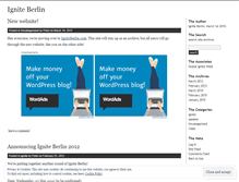 Tablet Screenshot of igniteberlin.wordpress.com