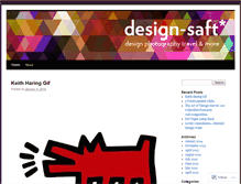 Tablet Screenshot of designsaft.wordpress.com