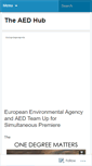 Mobile Screenshot of aedhub.wordpress.com