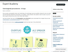 Tablet Screenshot of expertacademy.wordpress.com