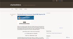 Desktop Screenshot of charlesfetters.wordpress.com