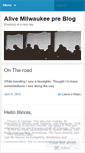 Mobile Screenshot of alikemke.wordpress.com