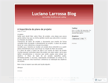 Tablet Screenshot of lucianocl.wordpress.com