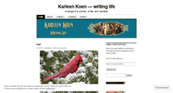 Desktop Screenshot of karleenkoen.wordpress.com