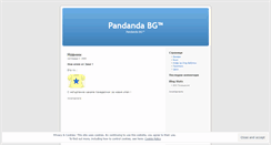 Desktop Screenshot of pandandabgfun.wordpress.com