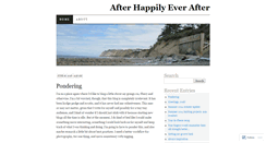 Desktop Screenshot of afterhappily.wordpress.com