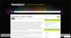 Desktop Screenshot of grindquest.wordpress.com