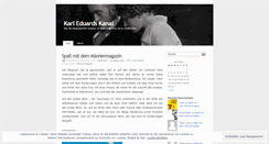 Desktop Screenshot of karleduardskanal.wordpress.com