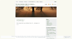 Desktop Screenshot of ilfilorossocheciunisce.wordpress.com