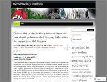Tablet Screenshot of democraciayterritorio.wordpress.com
