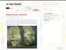 Tablet Screenshot of jatsmodels.wordpress.com