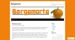 Desktop Screenshot of bergamorta.wordpress.com