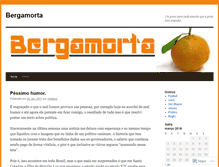 Tablet Screenshot of bergamorta.wordpress.com