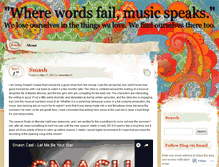 Tablet Screenshot of amandamusicblog.wordpress.com