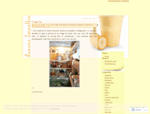 Tablet Screenshot of peoplewhoeat.wordpress.com