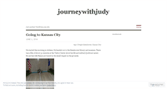 Desktop Screenshot of journeywithjudy.wordpress.com