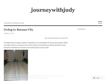 Tablet Screenshot of journeywithjudy.wordpress.com