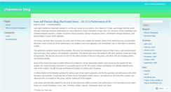 Desktop Screenshot of choralchameleon.wordpress.com