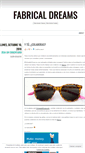 Mobile Screenshot of fabricaldreams.wordpress.com