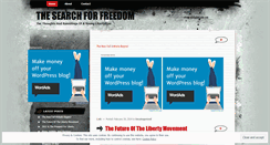 Desktop Screenshot of freedomsearch.wordpress.com