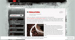 Desktop Screenshot of mysocalledstylish.wordpress.com