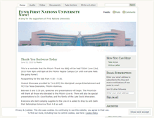 Tablet Screenshot of fnuniv.wordpress.com
